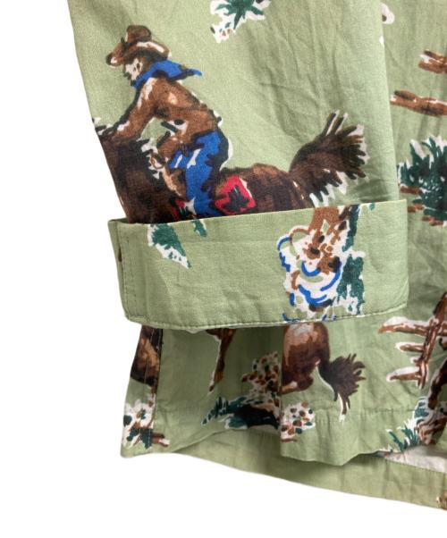 BOWWOW（バウワウ）BOWWOW (バウワウ) “KURT COWBOY” SHIRTS グリーン サイズ:Mの古着・服飾アイテム