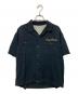 FLAT HEAD（フラット ヘッド）の古着「半袖刺繍シャツ」｜ブラック