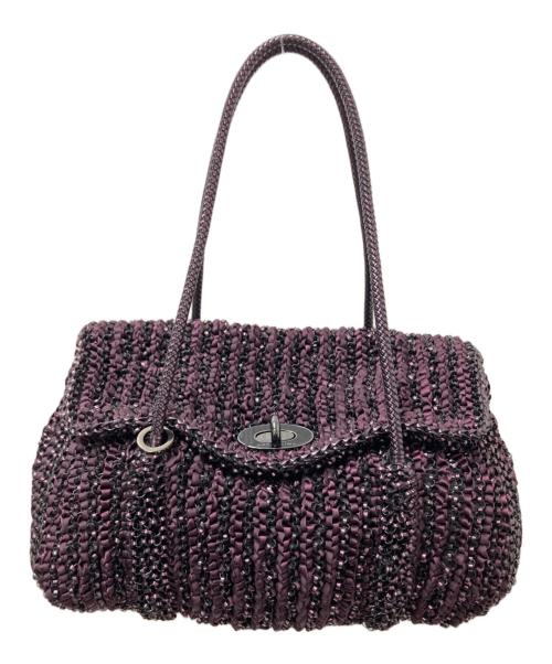 ANTEPRIMA（アンテプリマ）ANTEPRIMA (アンテプリマ) ワイヤーバッグ パープル サイズ:下記参照の古着・服飾アイテム