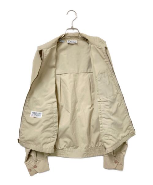 IZOD LACOSTE（アイゾッド ラコステ）IZOD LACOSTE (アイゾッド ラコステ) ハリントンジャケット ベージュ サイズ:Sの古着・服飾アイテム