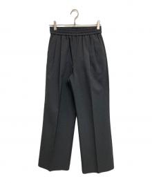 JOURNAL STANDARD relume（ジャーナルスタンダード レリューム）の古着「マットウースフレアタックパンツ」｜グレー