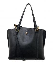 COLE HAAN（コールハーン）の古着「2WAYショルダーバッグ」｜ブラック