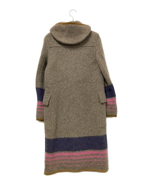 hysterics（ヒステリックス）hysterics (ヒステリックス) 切替ダッフルコート ブラウン サイズ:Fの古着・服飾アイテム