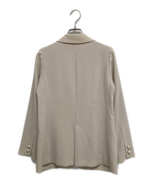 Plage（プラージュ）Plage (プラージュ) パールボタンジャケット ベージュ サイズ:Sの古着・服飾アイテム