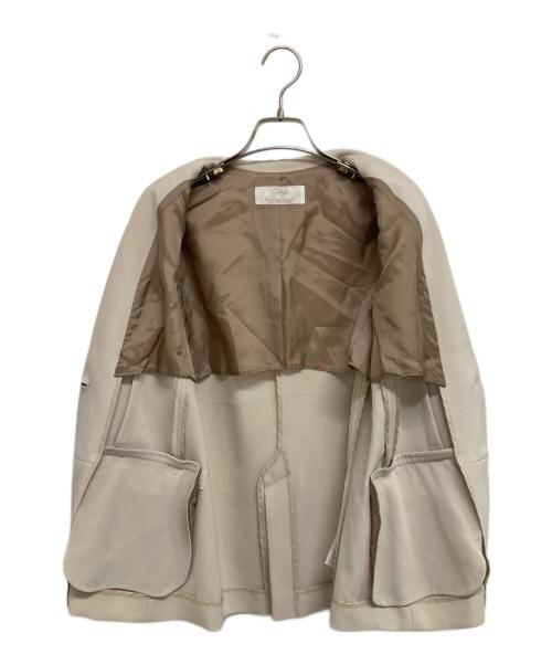 Plage（プラージュ）Plage (プラージュ) パールボタンジャケット ベージュ サイズ:Sの古着・服飾アイテム