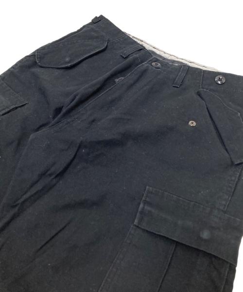 US ARMY（ユーエスアーミー）US ARMY (ユーエスアーミー) M-65FIELD PANTS ブラック サイズ:下記参照の古着・服飾アイテム