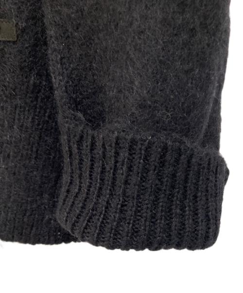 ROTTWEILER（ロットワイラー）ROTTWEILER (ロットワイラー) R9 MOHAIR KNIT ブラック サイズ:Sの古着・服飾アイテム