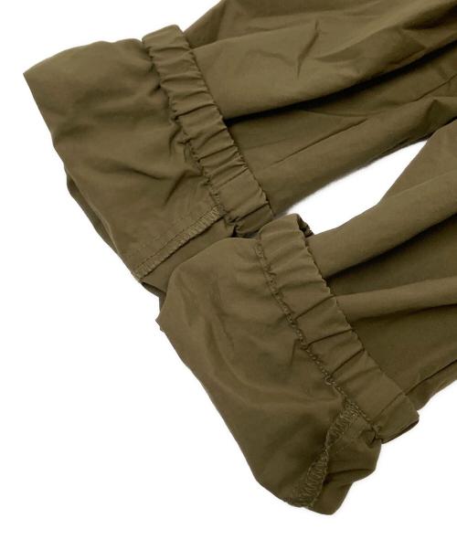 BURLAP OUTFITTER（バーラップアウトフィッター）BURLAP OUTFITTER (バーラップアウトフィッター) ノーカラージャケット オリーブ サイズ:Mの古着・服飾アイテム