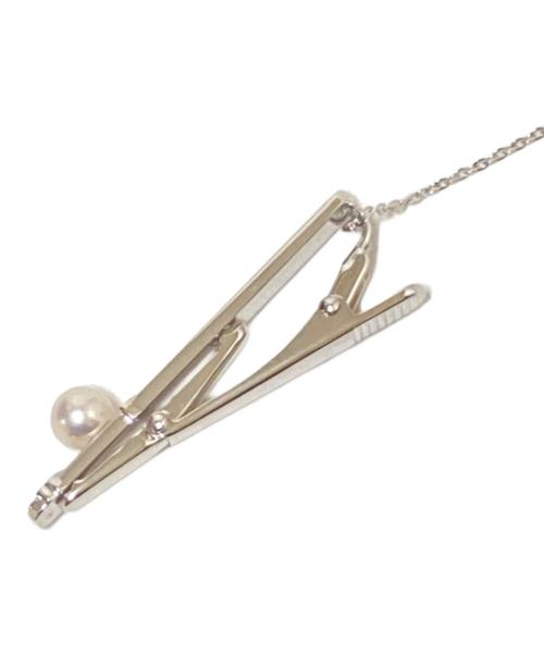 TASAKI（タサキ）TASAKI (タサキ) パール付ネクタイピン シルバー サイズ:下記参照の古着・服飾アイテム