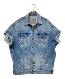 MICHAEL KORS（マイケル・コース）の古着「カットオフデニムベスト」｜インディゴ