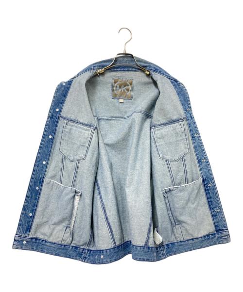 MICHAEL KORS（マイケル・コース）MICHAEL KORS (マイケル・コース) カットオフデニムベスト インディゴ サイズ:Sの古着・服飾アイテム