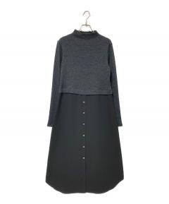 中古・古着通販】TTT MSW (ティー) 22AW Rose Jacquard Knit Cardigan