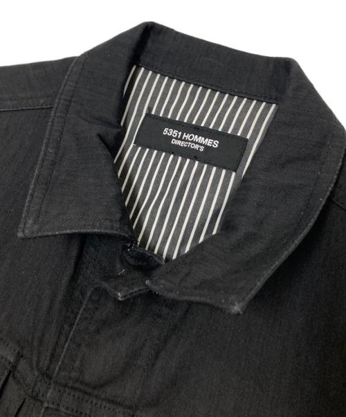 5351 pour les hommes（5351プールオム）5351 pour les hommes (5351プールオム) デニムジャケット ブラック サイズ:44の古着・服飾アイテム