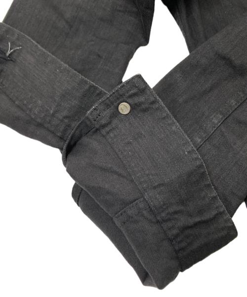 5351 pour les hommes（5351プールオム）5351 pour les hommes (5351プールオム) デニムジャケット ブラック サイズ:44の古着・服飾アイテム