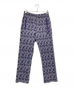 Needlesニードルズ）の古着「トラックパンツ」｜グレー×パープル