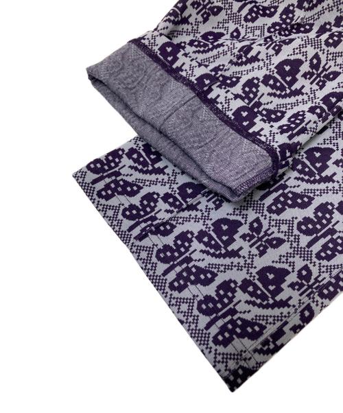 Needles（ニードルズ）Needles (ニードルズ) トラックパンツ グレー×パープル サイズ:Sの古着・服飾アイテム