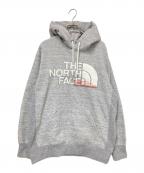 THE NORTH FACEザ ノース フェイス）の古着「Front Half DOME Hoodie」｜グレー