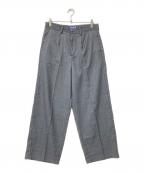 Sqoud Clothingスクード クロウジング）の古着「Line Flow Slacks」｜グレー