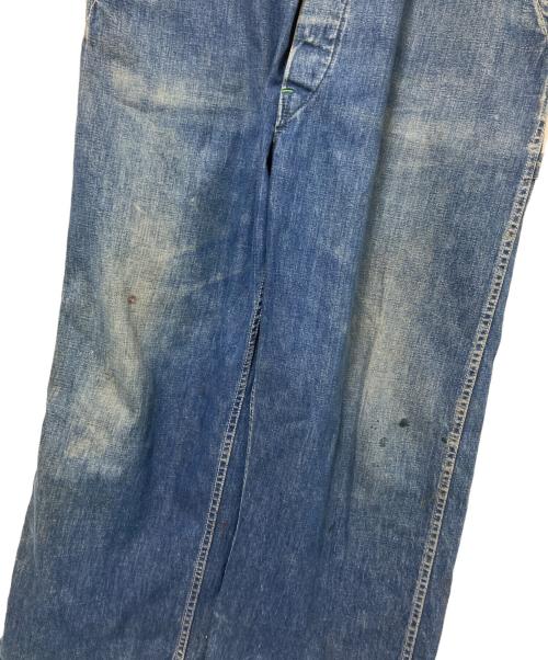 BIG SMITH（ビッグスミス）BIG SMITH (ビッグスミス) 50‘Sデニムオーバーオール インディゴ サイズ:下記参照の古着・服飾アイテム