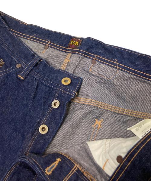 TCB jeans（ティーシービー ジーンズ）TCB jeans (ティーシービー ジーンズ) CAT BOYシンチバッグデニムパンツ インディゴ サイズ:38の古着・服飾アイテム