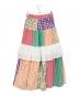 freada (フリーダ) パッチワークイージーロングスカート マルチカラー サイズ:下記参照：7000円
