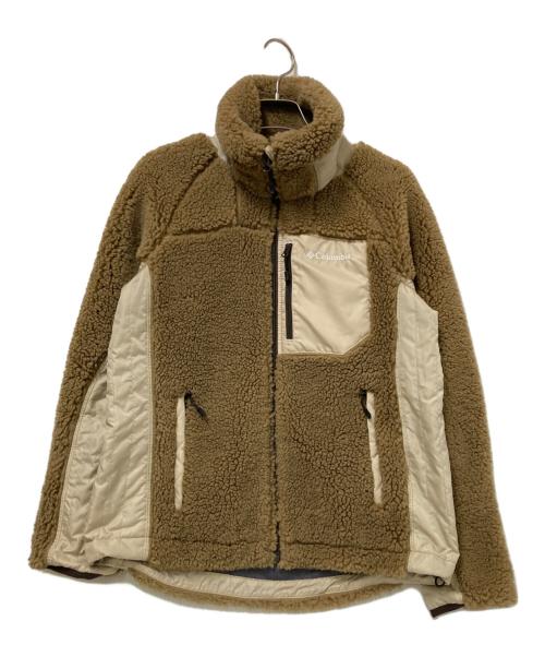 Columbia（コロンビア）Columbia (コロンビア) ボアジャケット ベージュ サイズ:Mの古着・服飾アイテム