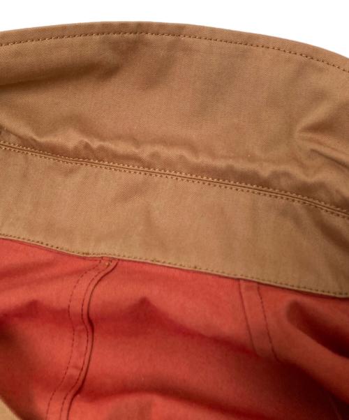 beautiful people（ビューティフルピープル）beautiful people (ビューティフルピープル) icolors gabardine soutien collar coat ベージュ サイズ:36の古着・服飾アイテム