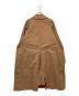 beautiful people (ビューティフルピープル) icolors gabardine soutien collar coat ベージュ サイズ:36：14000円