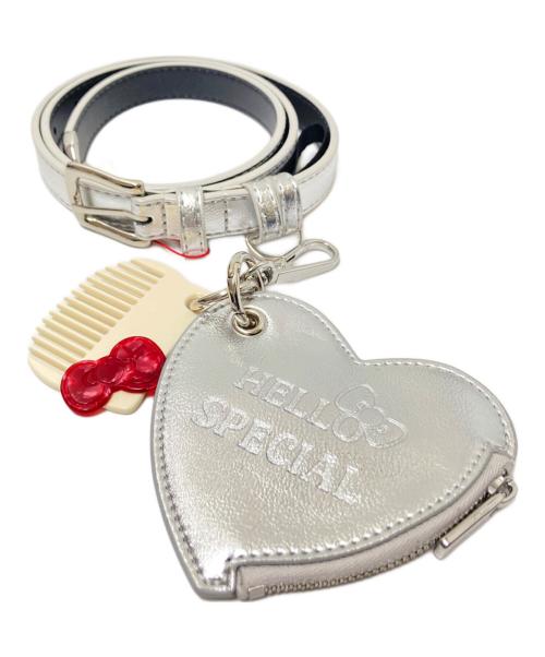 MAISON SPECIAL（メゾンスペシャル）MAISON SPECIAL (メゾンスペシャル) HELLO KITTY (ハローキティ) ベルト シルバー サイズ:下記参照の古着・服飾アイテム