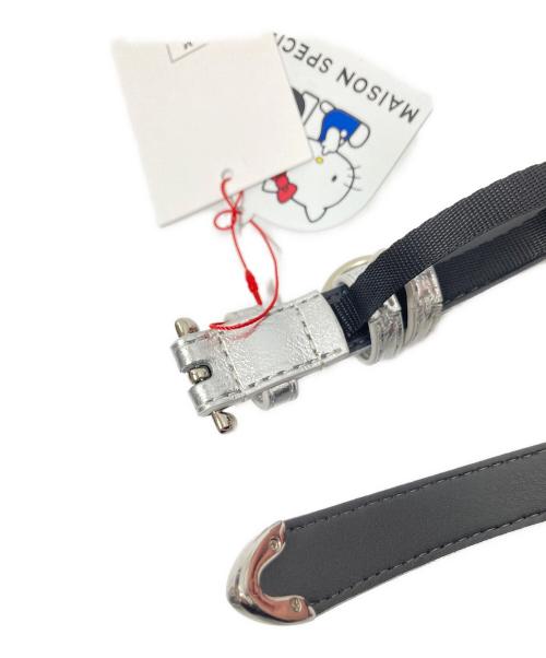 MAISON SPECIAL（メゾンスペシャル）MAISON SPECIAL (メゾンスペシャル) HELLO KITTY (ハローキティ) ベルト シルバー サイズ:下記参照の古着・服飾アイテム