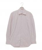 Errico Formicolaエリコフォルミコラ）の古着「ストライプシャツ」｜パープル×ホワイト