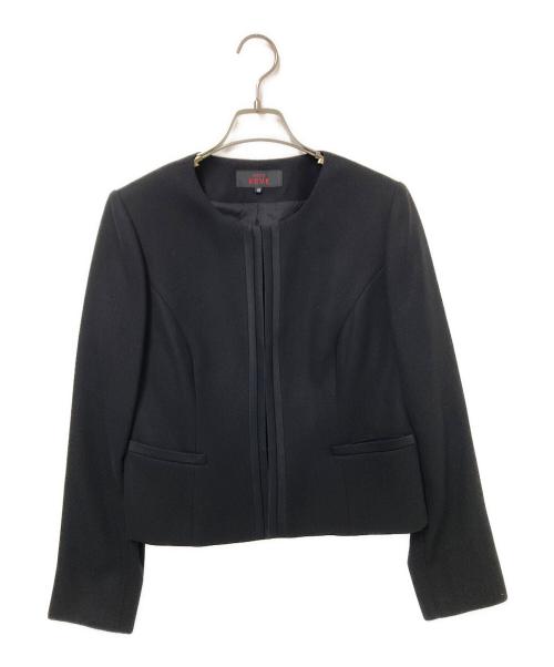 SOIR REVE（ソワール レーヴ）SOIR REVE (ソワール レーヴ) フォーマルワンピースセットアップ ブラック サイズ:13の古着・服飾アイテム