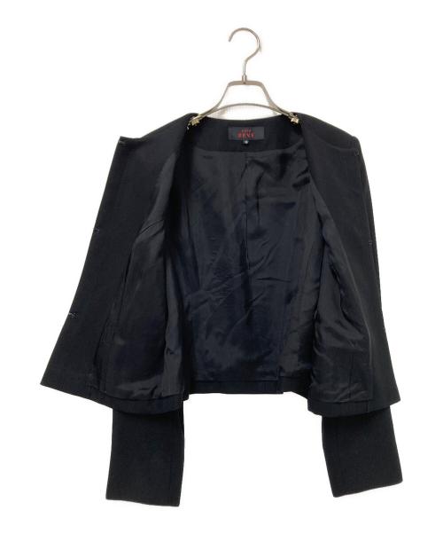 SOIR REVE（ソワール レーヴ）SOIR REVE (ソワール レーヴ) フォーマルワンピースセットアップ ブラック サイズ:13の古着・服飾アイテム
