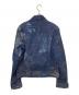 DIESEL (ディーゼル) ダメージ・ヴィンテージ加工デニムジャケット インディゴ サイズ:L：9000円