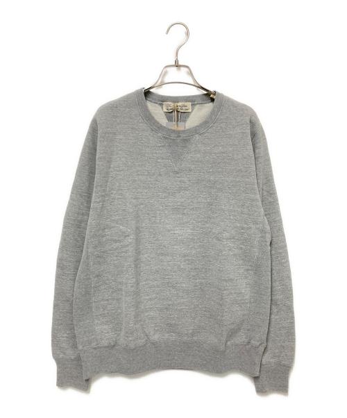 REMI RELIEF（レミレリーフ）REMI RELIEF (レミレリーフ) BEAMS PLUS (ビームスプラス) 別府 Sweat Crew Neck 23 グレー サイズ:XL 未使用品の古着・服飾アイテム