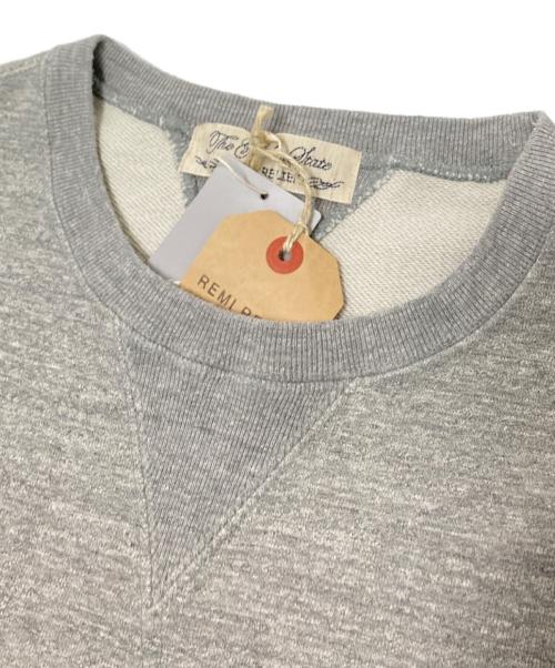 REMI RELIEF（レミレリーフ）REMI RELIEF (レミレリーフ) BEAMS PLUS (ビームスプラス) 別府 Sweat Crew Neck 23 グレー サイズ:XL 未使用品の古着・服飾アイテム