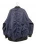 ZARA (ザラ) 中綿MA-1ジャケット ネイビー サイズ:M：3000円