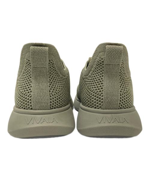 VIVAIA（ビバイア）VIVAIA (ビバイア) ローカットニットスニーカー グリーン サイズ:39の古着・服飾アイテム