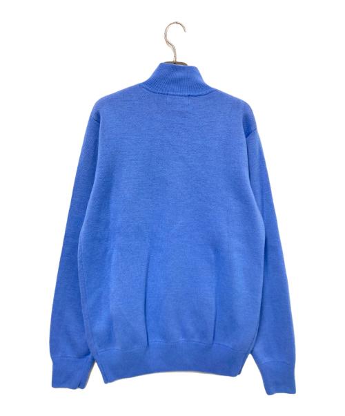 X-LARGE（エクストララージ）X-LARGE (エクストララージ) ハーフジップニット ブルー×レッド サイズ:Sの古着・服飾アイテム