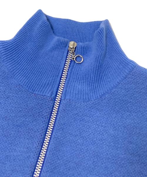 X-LARGE（エクストララージ）X-LARGE (エクストララージ) ハーフジップニット ブルー×レッド サイズ:Sの古着・服飾アイテム