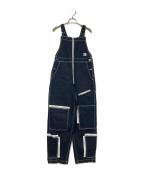 X-GIRLエックスガール）の古着「SKATER DENIM FLIGHT OVERALL」｜ブラック