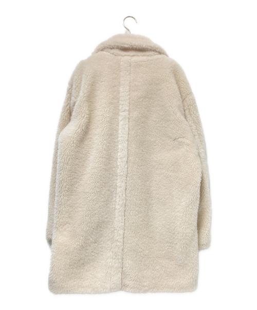 ACYM（アシーム）ACYM (アシーム) テディボアミドルコート アイボリー サイズ:Fの古着・服飾アイテム
