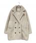 ACYM（アシーム）の古着「テディボアミドルコート」｜アイボリー