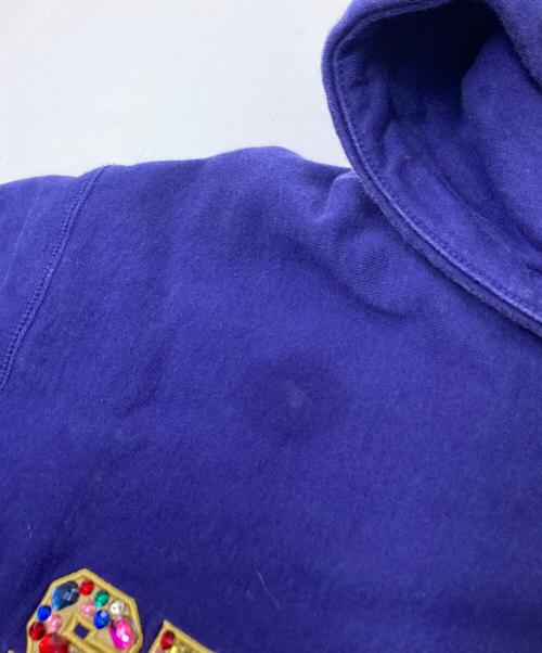 SUPREME（シュプリーム）SUPREME (シュプリーム) Jewels Hooded Sweatsshirt パープル サイズ:Mの古着・服飾アイテム