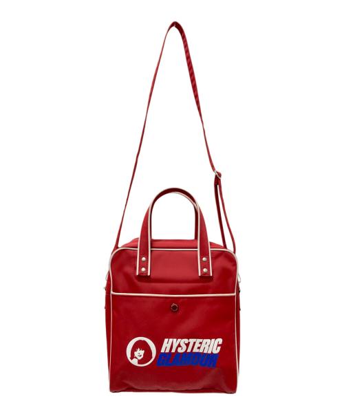 Hysteric Glamour（ヒステリックグラマー）Hysteric Glamour (ヒステリックグラマー) CIRCLE GIRL 2WAYミニボストンバッグ レッド サイズ:下記参照の古着・服飾アイテム