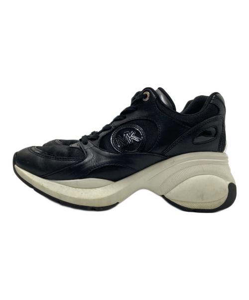 MICHAEL KORS（マイケル・コース）MICHAEL KORS (マイケル・コース) ローカットスニーカー ブラック×ホワイト サイズ:下記参照の古着・服飾アイテム