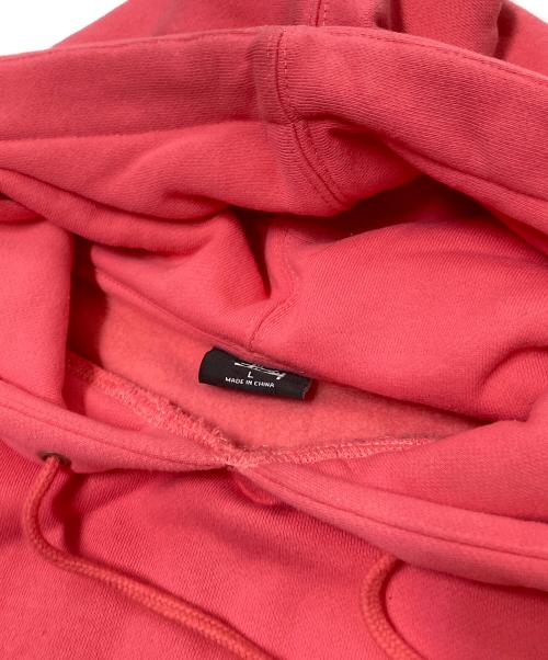 stussy（ステューシー）stussy (ステューシー) プルオーバーパーカー ピンク サイズ: Lの古着・服飾アイテム