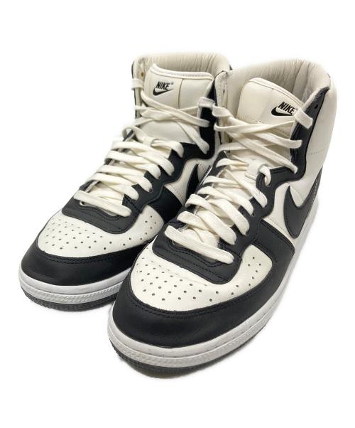 NIKE（ナイキ）NIKE (ナイキ) COMME des GARCONS (コムデギャルソン) ハイカットスニーカー ホワイト×ブラック サイズ:28.0cmの古着・服飾アイテム