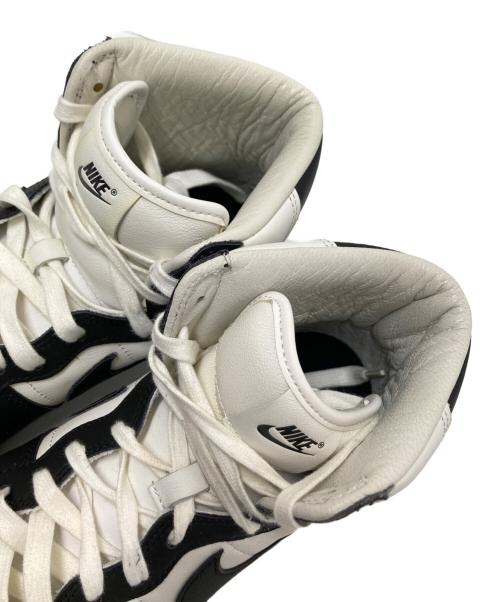 NIKE（ナイキ）NIKE (ナイキ) COMME des GARCONS (コムデギャルソン) ハイカットスニーカー ホワイト×ブラック サイズ:28.0cmの古着・服飾アイテム