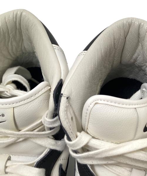 NIKE（ナイキ）NIKE (ナイキ) COMME des GARCONS (コムデギャルソン) ハイカットスニーカー ホワイト×ブラック サイズ:28.0cmの古着・服飾アイテム